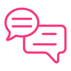 conversation gradient icon