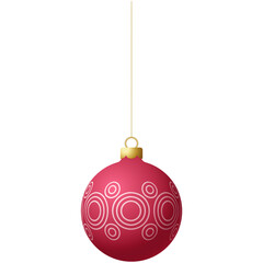 christmas bauble ball ornament hanging
