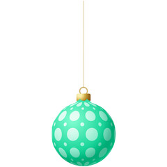 christmas bauble ball ornament hanging