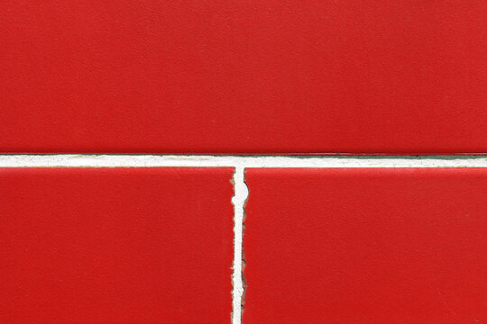 red terracotta background