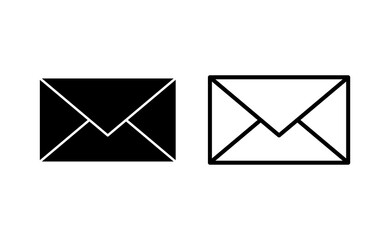 Mail icon vector for web and mobile app. email sign and symbol. E-mail icon. Envelope icon