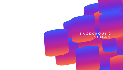 Modern square shape abstract backgorund Futuristic