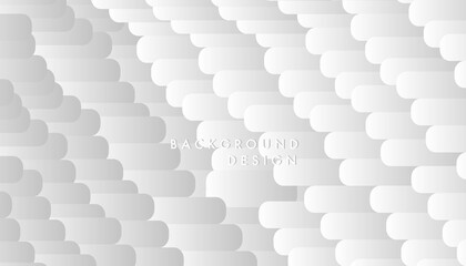 white and grey abstract background futuristic shape modern concept