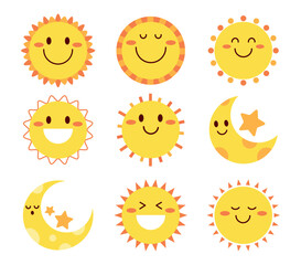 Sun and moon collection