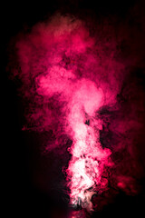 Pink Smoke Flame