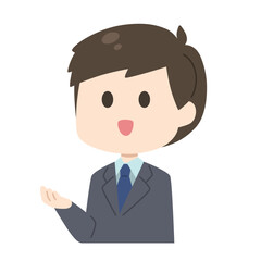 男性　イラスト