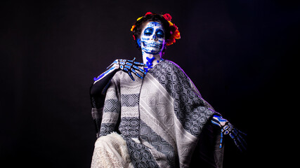 Catrina Mexicana en Día De Muertos