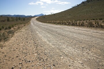 road in the Flinders Ranges