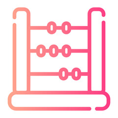 abacus gradient icon