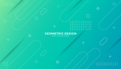 Modern geometric gradient memphis background,gradient background.bussiness flyer