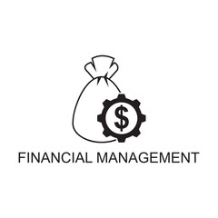 financial management icon , business icon