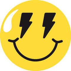 Retro emoticon funny character set