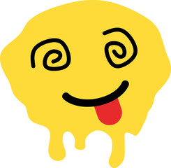 Retro emoticon funny character set