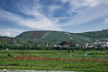 Dieng Plateau or Dieng Plateau is an area in the center of Central Java, Indonesia which has geological, historical, and agricultural characteristics that are considered distinctive.