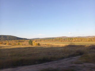 landscape in the mountains