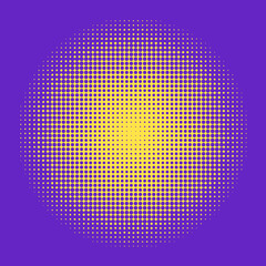 円形ドットグラデーション02