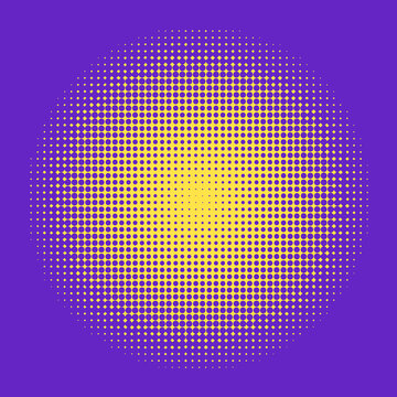 円形ドットグラデーション02