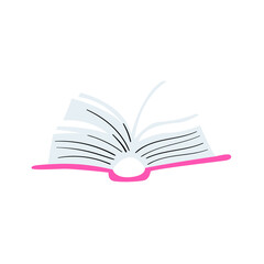 Open Book Png Format With Transparent Background	