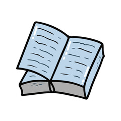 Open Book Png Format With Transparent Background	