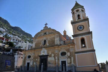 Praiano - Chiesa di San Gennaro dal sagrato