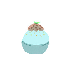 redbeen bingsu png 
