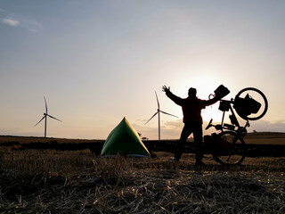 renewable energy sources and loadable energy source cyclist