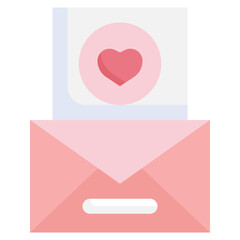 Wedding_card flat icon,linear,outline,graphic,illustration