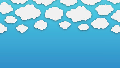 editable landscape views vector background with modern style