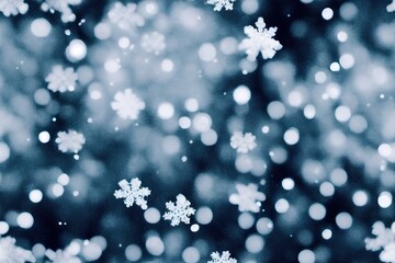 Snowflake Ice Crystals Seamless Texture Pattern Tiled Repeatable Tessellation Background Image