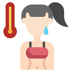 woman flat icon,linear,outline,graphic,illustration