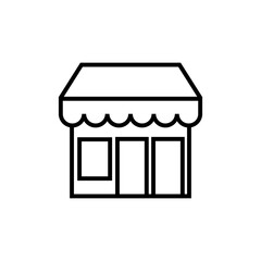 Shopping Store line icon