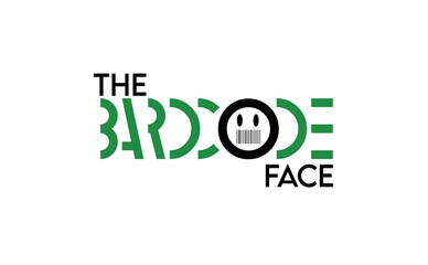 The Barcode Face stock vector. Illustration of combined