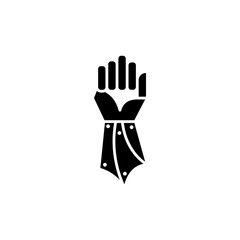 gauntlet icon vector design templates