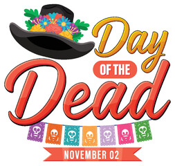 Fototapeta premium Day of the Dead banner design
