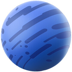 Planet 3D render