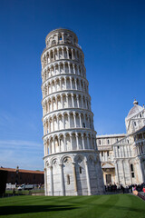 Pisa leaning tower in Pisa, Italy