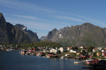 Fototapeta na wymiar paysage norvégien