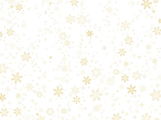 雪の結晶の線画壁紙①金