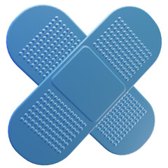 3D Plaster Medical Isolated Object with High Quality Render