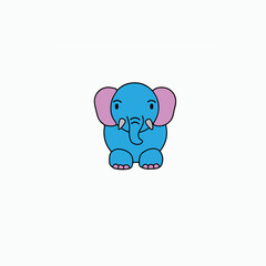 Baby Elephant,Elephant Cartoon,Baby Elephant Cartoon