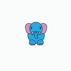 Baby Elephant,Elephant Cartoon,Baby Elephant Cartoon