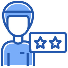 rate rider line icon,linear,outline,graphic,illustration