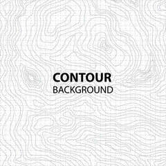 map contour background