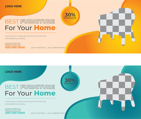 Template banner and cover ads, Facebook Cover and Web Banner Template, Corporate business social media design Facebook cover template.