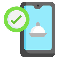 finish flat icon,linear,outline,graphic,illustration