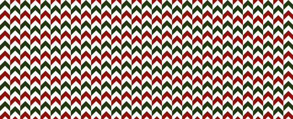 herringbone chevron seamless vintage christmas pattern background , red and green geometric pattern for xmas wallpaper