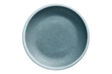 Ceramic saucer isolated