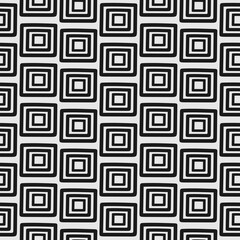 abstract square line seamless pattern isolated on grey background.
