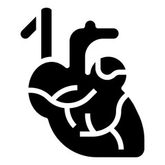 Emergency_heart line icon,linear,,graphic,illustration