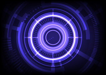 Abstract Hi-tech and engineering technology background.